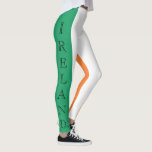 Leggings Irish Flag Irlande<br><div class="desc">Irish Flag Irlande Leggings Design © Trinkets and Things 2018. Tous droits réservés.</div>