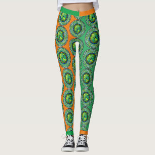 Leggings Irish shamrock
