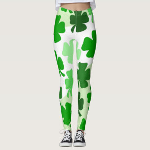 Leggings irlandais shamrock