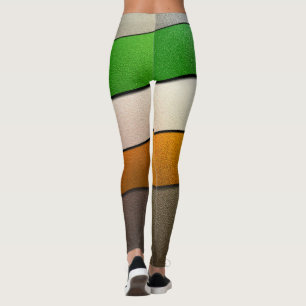 Leggings Irlande Drapeau couleurs-Chrome par Shirley Taylor