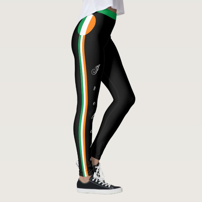 Leggings Irlande & Irlandais Drapeau de mode Voyage / fans  (Droite)