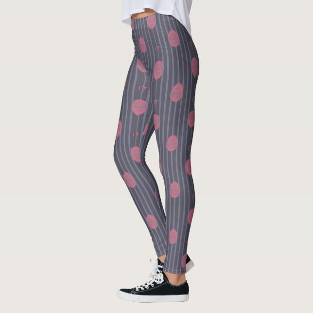 Leggings IT - Vous flotterez trop Motif à rayures (Gauche)