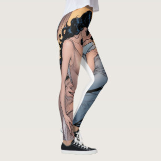 Leggings J. Scott Campbell, art de Jim Lee, cheveux foncés