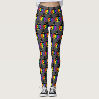 Leggings Jack-O'-Lantern Fierté LGBT+