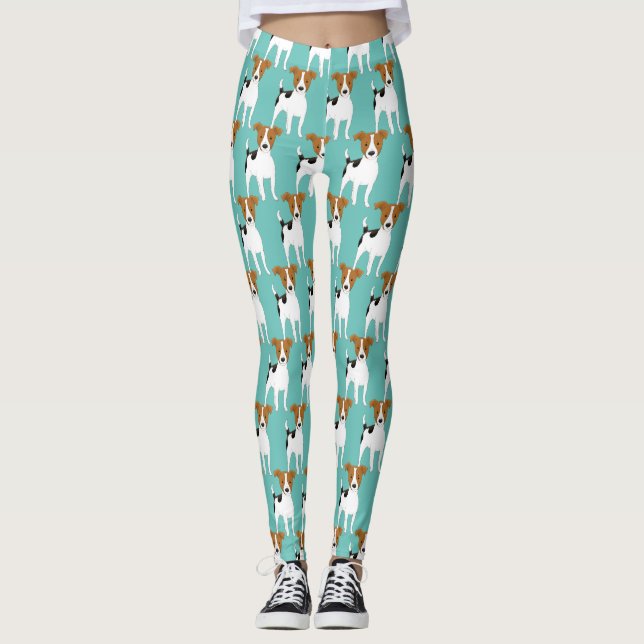 Leggings Jack Russell Motif (Devant)