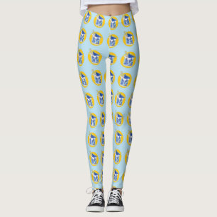 Leggings J'adore le yaourt d'abricot