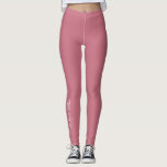 Leggings J'Ai Cette Jambe Rose<br><div class="desc">Express-toi Leggings roses avec les mots "I got this" sur la jambe du côté inférieur droit. Jalons de tous les jours ou actifs.</div>