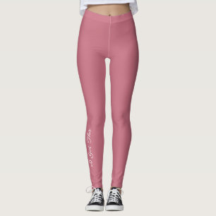 Leggings J'Ai Cette Jambe Rose