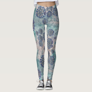 Leggings J'ai survécu à Blue Covid Virus