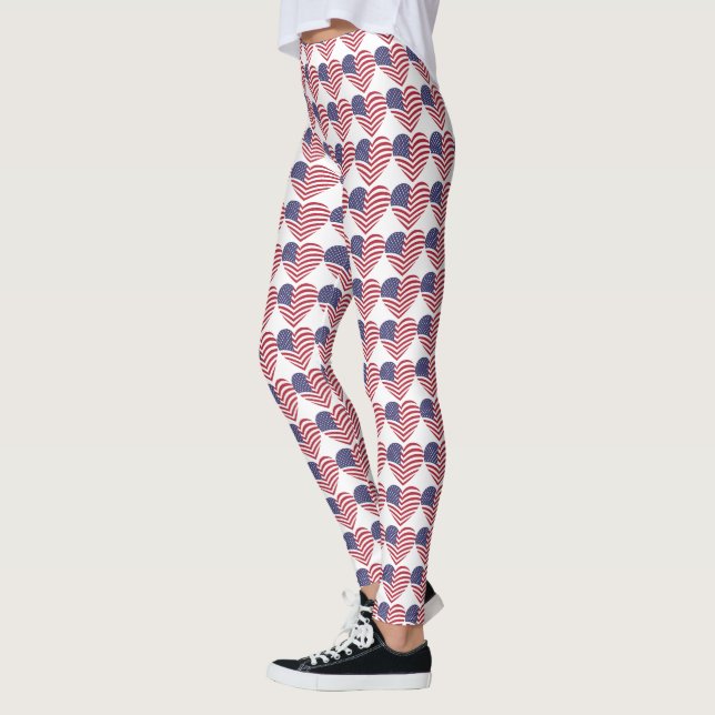 LEGGINGS J'AIME L'AMÉRIQUE (Gauche)