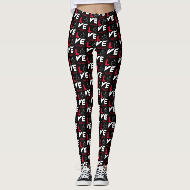 Leggings J'aime le triathlon (Devant)