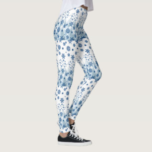 Leggings Jalons de Noël, Snowflake