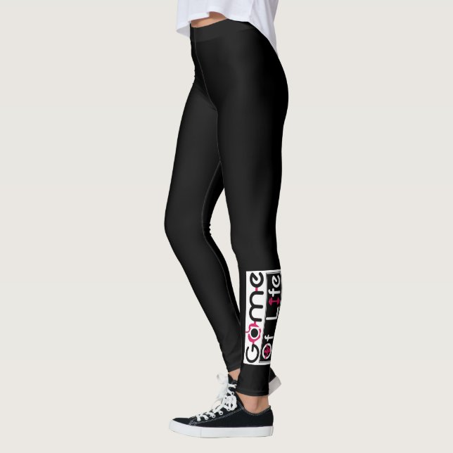 Leggings Jambe noire (Gauche)