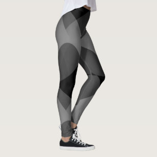 Leggings Jambes abstraites foncées