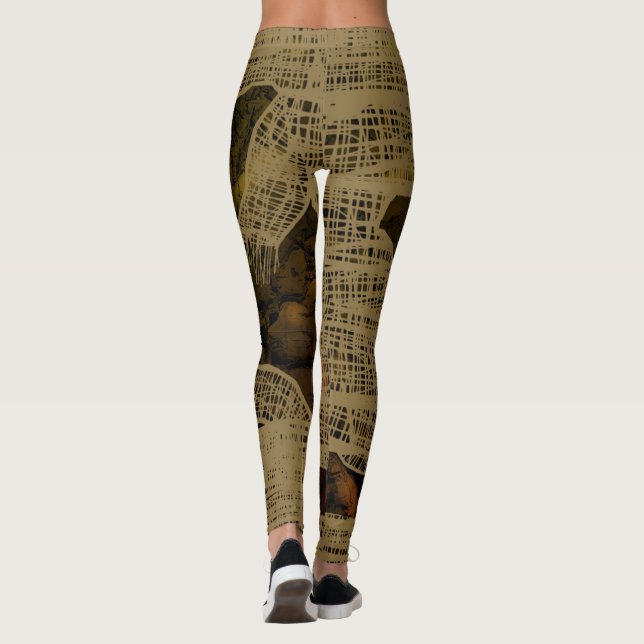 Leggings JAMBES de MAMAN de HALLOWEEN par Slipperywindow (Dos)
