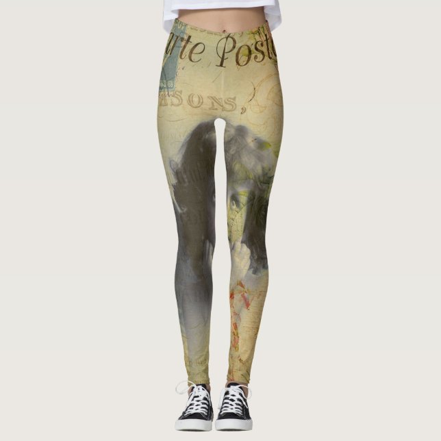 Leggings Jambes des femmes vintages (Devant)