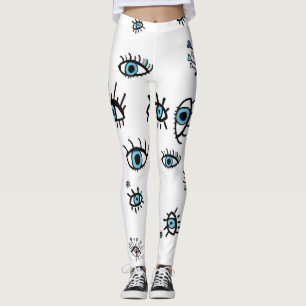 Leggings Jambes des yeux maléfiques