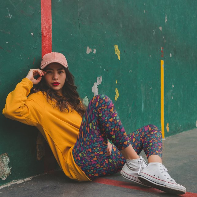 Leggings Jambes du coeur de la calque - mignonette (Créateur téléchargé)