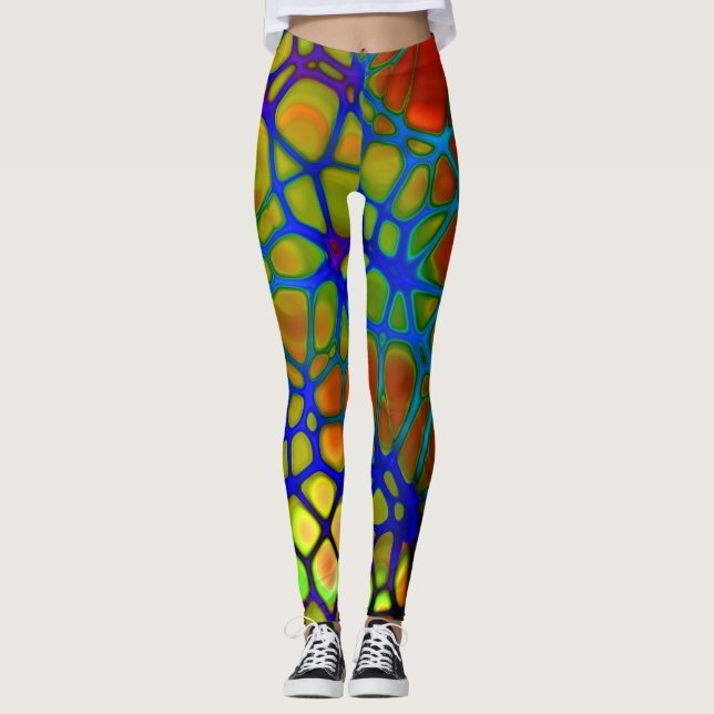 Leggings jambières arc-en-ciel (Devant)