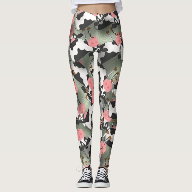 Leggings Jambières de vaches (Devant)