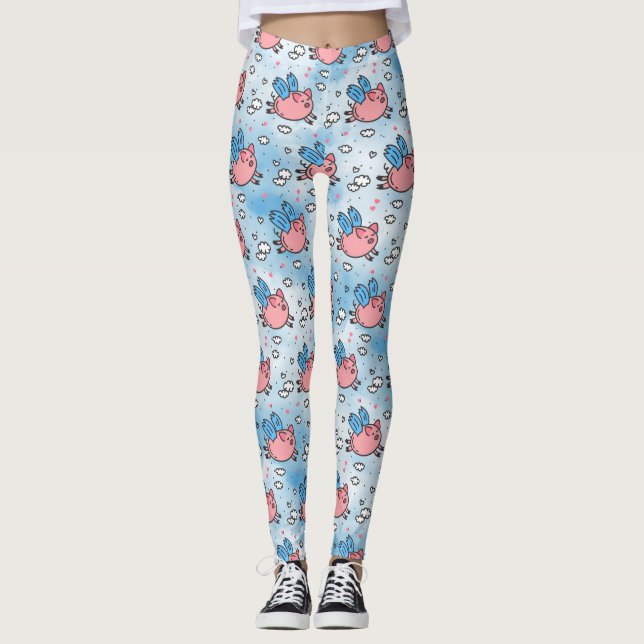 Leggings jambières volantes (Devant)