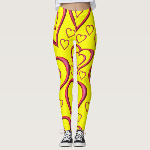 Leggings jambiers coeur valentin