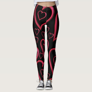 Leggings jambiers coeur valentin