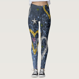 Leggings jambiers coeur valentin