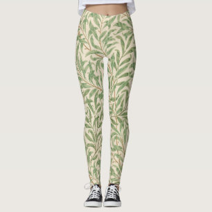 Leggings Jardin aux branches de saule de William Morris Fle