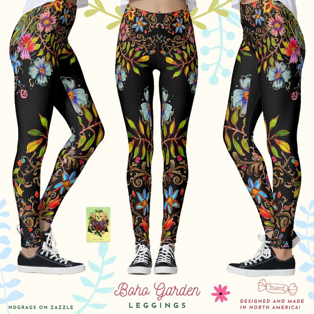 Leggings Jardin Boho (Créateur téléchargé)