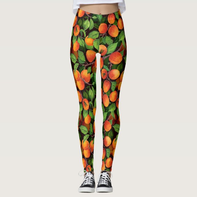 Leggings Jardin d'abricot 1 (Devant)