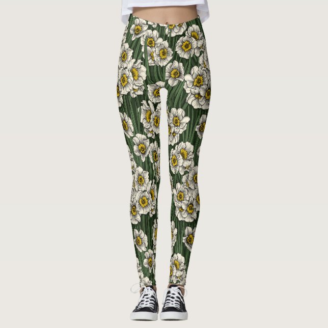 Leggings Jardin de la jonquille (Devant)