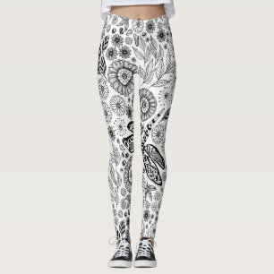 Leggings Jardin des libellules