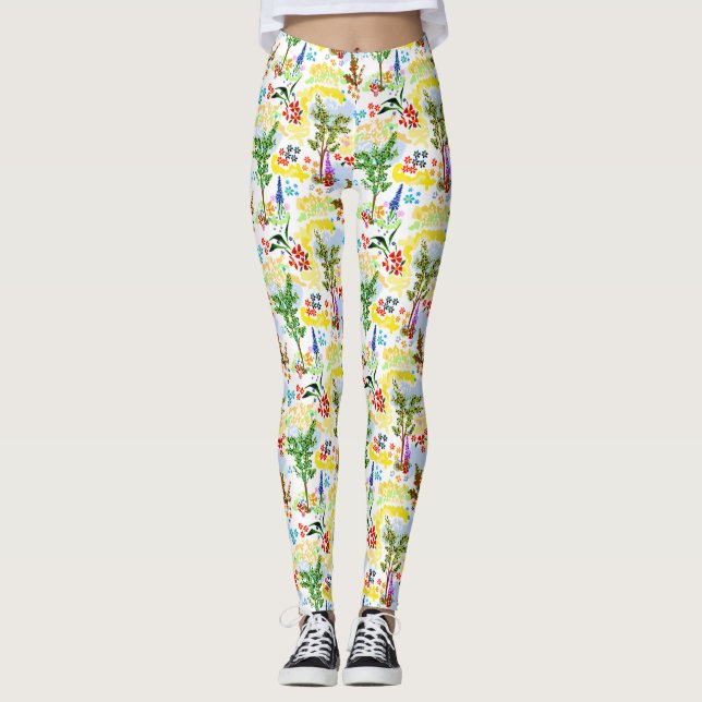 Leggings Jardin d'été (Devant)