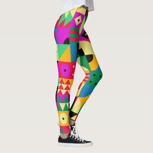 Leggings Jardin moderne Abstrait (Droite)