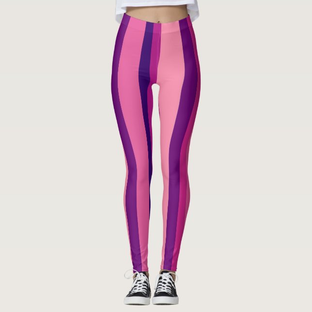 Leggings Jardin Violet (Devant)