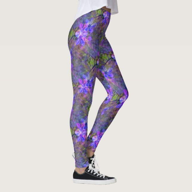 Leggings Jardin violet...... (Droite)