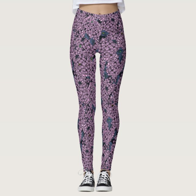 Leggings Jardin Violet Lilac (Devant)