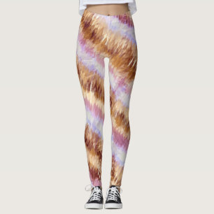 Leggings Jauges de teinture à tartines