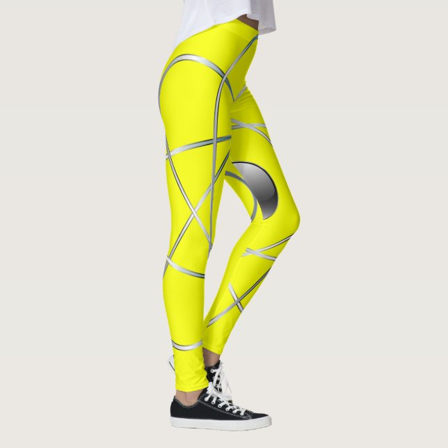 Leggings jaunes atomiques (Droite)