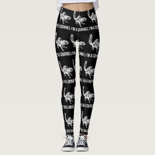 Leggings Je suis un écureuil