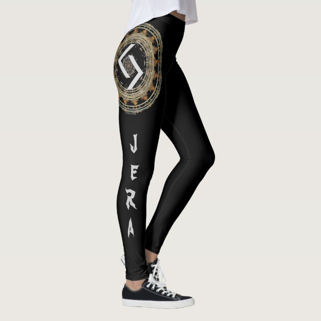 Leggings ☼JERA - Rune de ☼ de temps (Droite)