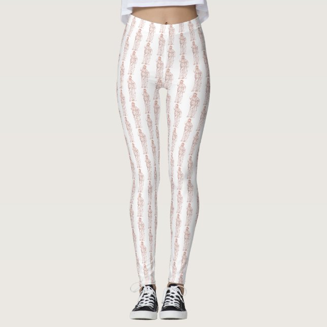 Leggings Jésus-Christ de Nazareth Fils de Dieu (Devant)