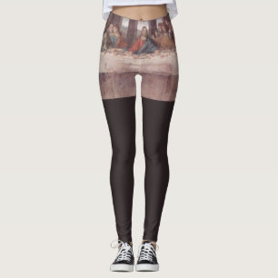 Leggings Jésus "Yeshua" La Dernière Cène, Léonard de Vinci