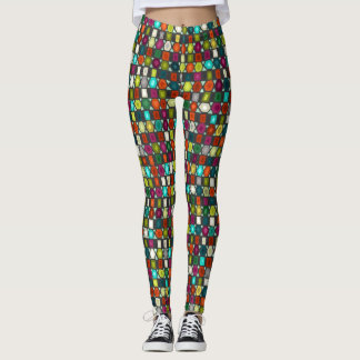Leggings jet à bande hexadécimale