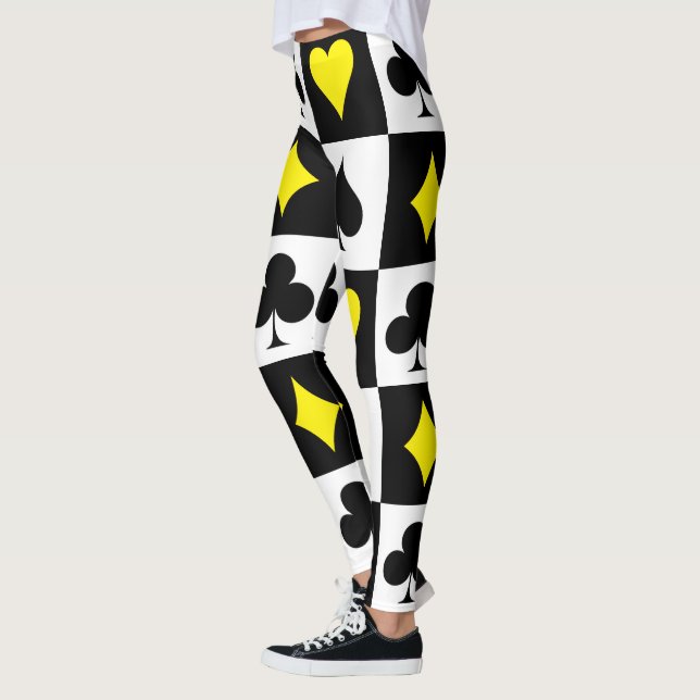 Leggings Jeu de cartes (Gauche)