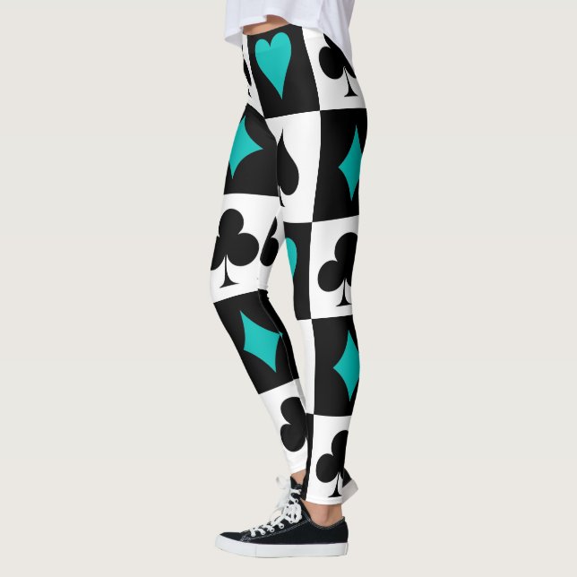 Leggings Jeu de cartes (Gauche)