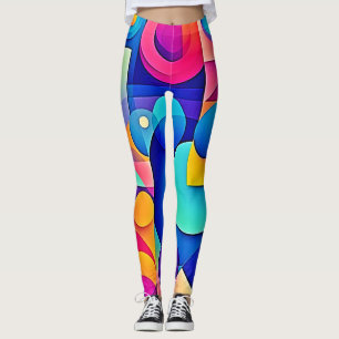 Leggings Jeu de forme dynamique