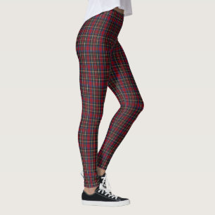 Leggings Jeu de Tartan Plaid look Yoga Noël Fêtes Courir