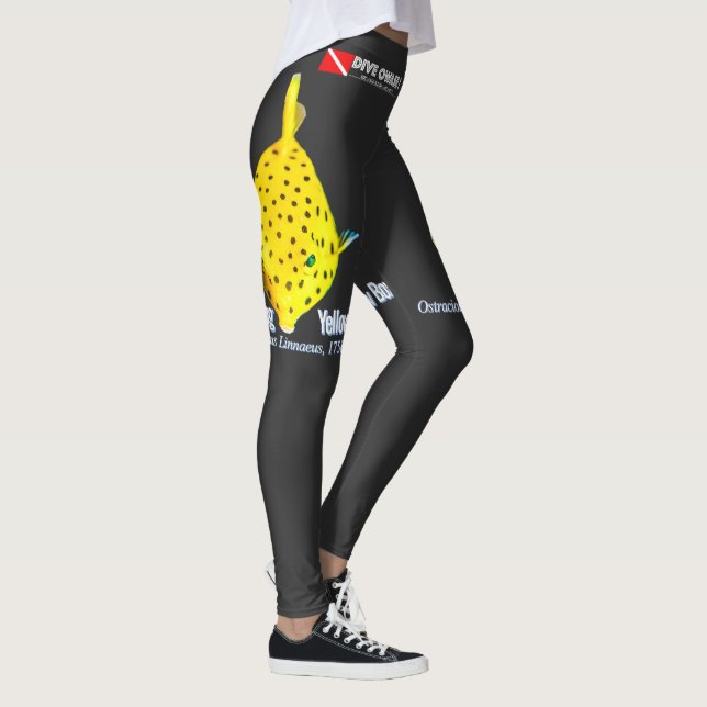 Leggings Jeune Poisson-Box Jaune (Droite)